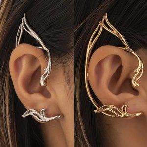 Fairy Ear Cuffs, faerie ears, fairy cosplay, acotar, feyre, ren faire, earrings